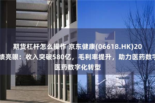 期货杠杆怎么操作 京东健康(06618.HK)2024年业绩亮眼：收入突破580亿，毛利率提升，助力医药数字化转型