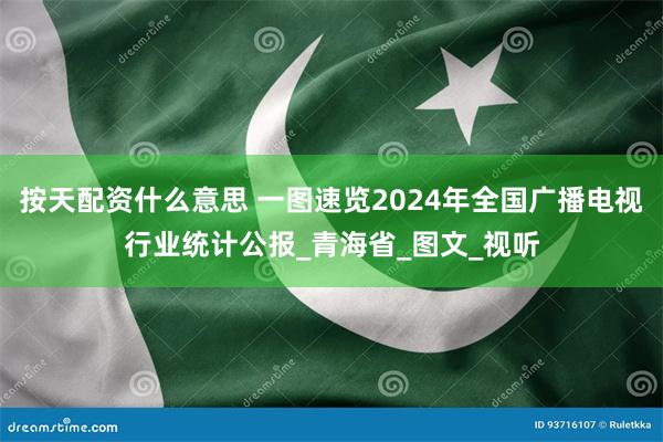 按天配资什么意思 一图速览2024年全国广播电视行业统计公报_青海省_图文_视听
